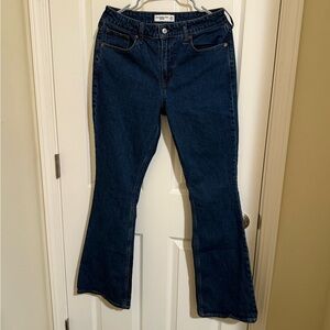 Abercrombie & Fitch Dark Blue Flare Jeans